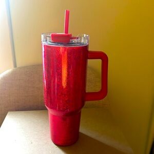 Simply Modern Tumbler Pink Metallic Stainless Steel tumbler